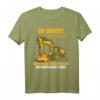 Du Denkst Ich Bin Verrückt? Baggerfahrer Bagger Baustelle T-Shirt  Lustiges Geschenk für Baggerliebhaber, Bauarbeiter & Hobby Baggerfahrer