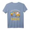 Kinder Bagger T-Shirt mit lustigem Entschuldigung-Spruch  Perfekte Geschenkidee für Baumaschinenliebhaber und Baustellen-Fans