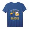 Kinder Bagger T-Shirt mit lustigem Entschuldigung-Spruch  Perfekte Geschenkidee für Baumaschinenliebhaber und Baustellen-Fans