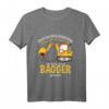 Kinder Bagger T-Shirt mit lustigem Entschuldigung-Spruch  Perfekte Geschenkidee für Baumaschinenliebhaber und Baustellen-Fans