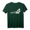 Baggerfahrer T-Shirt - Evolution Baggerfahrer Geschenk für Bauarbeiter, Abbruchfahrer & Tiefbauer zum Geburtstag