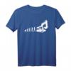 Baggerfahrer T-Shirt - Evolution Baggerfahrer Geschenk für Bauarbeiter, Abbruchfahrer & Tiefbauer zum Geburtstag