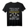 Herren BAGGERFAHRER T-Shirt  Lustiges Baumaschinenfahrer T-Shirt für Baggerfahrer und Baumaschinenliebhaber