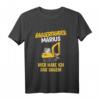 Kinder Baggerfahrer Marius Personalisiertes Baustellen T-Shirt mit Name  Lustiges Geschenk für kleine Baumeister zum Geburtstag, Weihnachten, Einschulung
