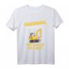 Kinder Baggerfahrer Marius Personalisiertes Baustellen T-Shirt mit Name  Lustiges Geschenk für kleine Baumeister zum Geburtstag, Weihnachten, Einschulung