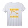 Geboren Zum Baggerfahren Gezwungen Zur Schule Zu Gehen T-Shirt  Lustiges Geschenk für Baggerfahrer, Baustellenfans und Baggerliebhaber