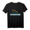 Baggerfahrer Bagger Baggerführer T-Shirt - Lustiges Bauarbeiter Motiv für Männer, Bauleiter & Baggerfans, perfektes Geschenk für Baustellenprofis