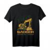 Lustiges Baggerfahrer Spruch Shirt  Geschenk für Baggerführer, Bauarbeiter & Bauleiter zum Geburtstag, Weihnachten & Vatertag