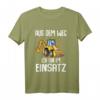 Kinder T-Shirt Aus Dem Weg Ich Bin Im Einsatz - Lustiges Baggerfahrer Motiv, Perfekt als Geburtstagsgeschenk für Baustellenfans