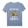 Kinder T-Shirt Aus Dem Weg Ich Bin Im Einsatz - Lustiges Baggerfahrer Motiv, Perfekt als Geburtstagsgeschenk für Baustellenfans