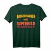Baggerfahrer T-Shirt mit Spruch 'weil Superheld kein offizieller Beruf ist'  Lustiges Geschenk für Baggerführer zum Geburtstag oder Weihnachten