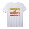 Baggerfahrer T-Shirt mit Spruch 'weil Superheld kein offizieller Beruf ist'  Lustiges Geschenk für Baggerführer zum Geburtstag oder Weihnachten