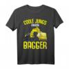 Coole Jungs fahren Bagger Kinder T-Shirt  Perfektes Geschenk für kleine Baggerfahrer und Baustellenfans