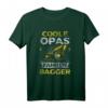 Baggerfahrer Opa Geschenk Baumaschine Bagger Fahrer Spruch T-Shirt  Lustiges Baustellen Motiv für Bauarbeiter, Väter & Opas auf dem Bau