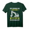 Wer andere gräbt ein Grubengrabgerät Baggerfahrer T-Shirt - Lustiges Baustellenmotiv für Bauarbeiter, Baggerfahrer & Handwerker, ideales Geschenk für Geburtstag, Weihnachten & Vatertag