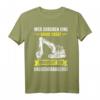 Wer andere gräbt ein Grubengrabgerät Baggerfahrer T-Shirt - Lustiges Baustellenmotiv für Bauarbeiter, Baggerfahrer & Handwerker, ideales Geschenk für Geburtstag, Weihnachten & Vatertag