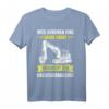 Wer andere gräbt ein Grubengrabgerät Baggerfahrer T-Shirt - Lustiges Baustellenmotiv für Bauarbeiter, Baggerfahrer & Handwerker, ideales Geschenk für Geburtstag, Weihnachten & Vatertag