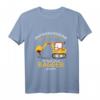 Kinder Bagger T-Shirt für Jungen - Lustiges Baustellen Motiv mit Entschuldigungsspruch, perfekte Geschenkidee für Baggerfans