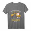 Kinder Bagger T-Shirt für Jungen - Lustiges Baustellen Motiv mit Entschuldigungsspruch, perfekte Geschenkidee für Baggerfans