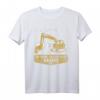 Bagger Baustelle Bauarbeiter Geschenk Schnarchen Outfit T-Shirt  Lustiges Design für Bauprofis, Kinder & Trendsetter
