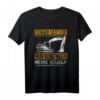 Mein Dienstwagen Meine Regeln Bagger Baggerfahrer T-Shirt  Humorvolles Bauarbeiter Motiv für Bau- und Baggerfans