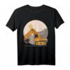 Baggerfahrer Bagger Baggerführer T-Shirt - Lustiges Bauarbeiter Outfit für Männer, Bauleiter & Baumaschinenliebhaber