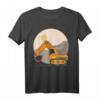 Baggerfahrer Bagger Baggerführer T-Shirt - Lustiges Bauarbeiter Outfit für Männer, Bauleiter & Baumaschinenliebhaber
