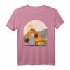 Baggerfahrer Bagger Baggerführer T-Shirt - Lustiges Bauarbeiter Outfit für Männer, Bauleiter & Baumaschinenliebhaber
