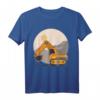 Baggerfahrer Bagger Baggerführer T-Shirt - Lustiges Bauarbeiter Outfit für Männer, Bauleiter & Baumaschinenliebhaber