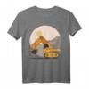 Baggerfahrer Bagger Baggerführer T-Shirt - Lustiges Bauarbeiter Outfit für Männer, Bauleiter & Baumaschinenliebhaber