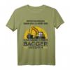 Entschuldigung, dass ich zu spät bin, habe einen Bagger gesehen T-Shirt - Lustiges Schulanfang Outfit für Kinder, Enkel & Freunde