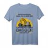 Entschuldigung, dass ich zu spät bin, habe einen Bagger gesehen T-Shirt - Lustiges Schulanfang Outfit für Kinder, Enkel & Freunde