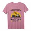 Entschuldigung, dass ich zu spät bin, habe einen Bagger gesehen T-Shirt - Lustiges Schulanfang Outfit für Kinder, Enkel & Freunde