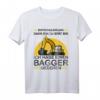 Entschuldigung, dass ich zu spät bin, habe einen Bagger gesehen T-Shirt - Lustiges Schulanfang Outfit für Kinder, Enkel & Freunde