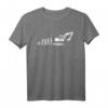 Bagger Evolution Baggerfahrer Baustelle Bauarbeiter T-Shirt - Lustiges Geschenk für Kinder, Männer & Baggerfans