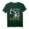 Herren T-Shirt 'Der tut nix der will nur Baggern'  Lustiges Baggerfahrer Motiv als Geschenk für Bauarbeiter, Baggerführer & Baumaschinenliebhaber