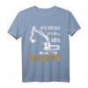 Herren T-Shirt 'Der tut nix der will nur Baggern'  Lustiges Baggerfahrer Motiv als Geschenk für Bauarbeiter, Baggerführer & Baumaschinenliebhaber