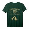 Lustiges Rentner T-Shirt für Männer - Rente 2020 genug gebaggert! Geschenkidee für Ruhestand, Pension & als Geschenk für Vater, Opa & Kollegen