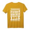 Lustiges Baggerfahrer Geschenk T-Shirt mit Spruch 'Baggerfahrer ein Mann ein Ziel Rente'  Perfekt für angehende Rentner & Bauarbeiter