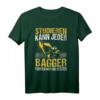 Baggerfahrer Studieren Kann Jeder Bagger Baggerführer T-Shirt - Perfektes Geschenk für Bauprofis und Baggerliebhaber