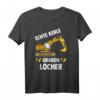 Bagger Geburtstag T-Shirt für Baggerführer & Bauarbeiter - Geschenk für Kinder & Erwachsene im Baustellen-Design