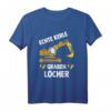 Bagger Geburtstag T-Shirt für Baggerführer & Bauarbeiter - Geschenk für Kinder & Erwachsene im Baustellen-Design