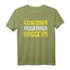 Einatmen Ausatmen Baggern T-Shirt für Bauarbeiter & Baggerfahrer  Lustiges Geschenk für Handwerker, Bauarbeiter & Baumaschinenführer zu Weihnachten & Geburtstag