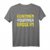 Einatmen Ausatmen Baggern T-Shirt für Bauarbeiter & Baggerfahrer  Lustiges Geschenk für Handwerker, Bauarbeiter & Baumaschinenführer zu Weihnachten & Geburtstag