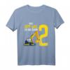 Kinder 2. Geburtstag Bagger Baggerfahrer T-Shirt für Jungen  Perfektes Geschenk für kleine Baggerfans zum 2. Geburtstag