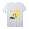 Kinder 2. Geburtstag Bagger Baggerfahrer T-Shirt für Jungen  Perfektes Geschenk für kleine Baggerfans zum 2. Geburtstag