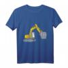 Bagger Bauarbeiter Herren Geburtstag Baggerführer Radlader T-Shirt  Perfekt für Bauarbeiter, Baggerfahrer & Kindergeburtstage auf Baustellen