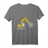 Bagger Bauarbeiter Herren Geburtstag Baggerführer Radlader T-Shirt  Perfekt für Bauarbeiter, Baggerfahrer & Kindergeburtstage auf Baustellen