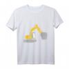 Bagger Bauarbeiter Herren Geburtstag Baggerführer Radlader T-Shirt  Perfekt für Bauarbeiter, Baggerfahrer & Kindergeburtstage auf Baustellen