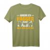 Herren Baggerfahrer T-Shirt - Warum Ich Bagger Fahre Weil Ich Es Kann Lustiges Arbeitsspruch Shirt als Geschenk für Papa, Opa, Bruder oder Bauarbeiter